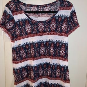 Lucky Brand Patterned Tee